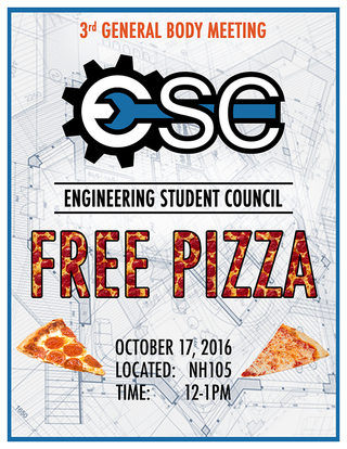 Engineering Student Council Flyer